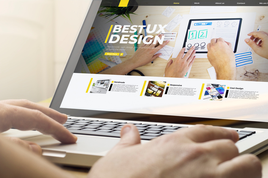 home computing ux design website